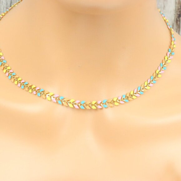 "Minimalist Necklace Chain, Elegant Jewelry for Women & Girls | MLCRC2005 - Picture 8 of 10